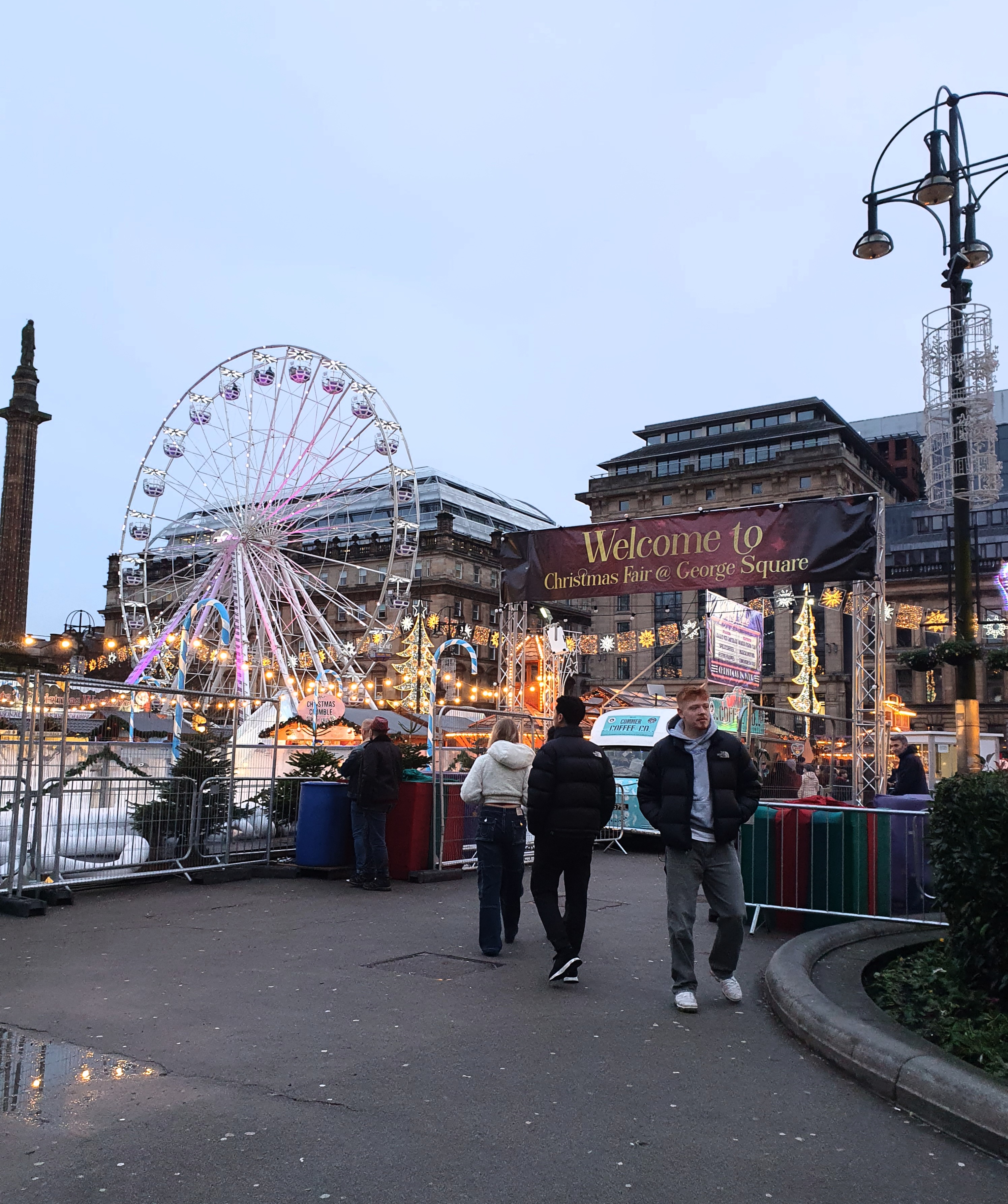 George Square Christmas Fair Glasgow | Day Out 😝